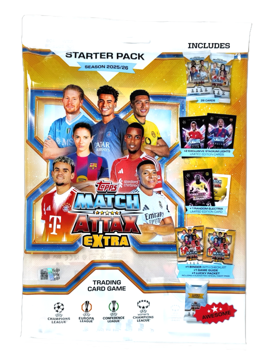 Match Attax Extra 2025/26 Starter Pack