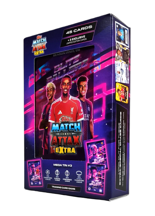 Match Attax Extra 2025/26 mega puszka