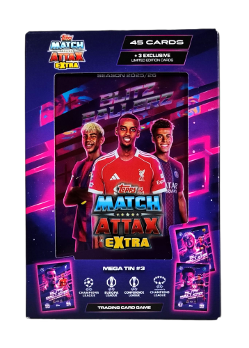 Match Attax Extra 2025/26 mega puszka