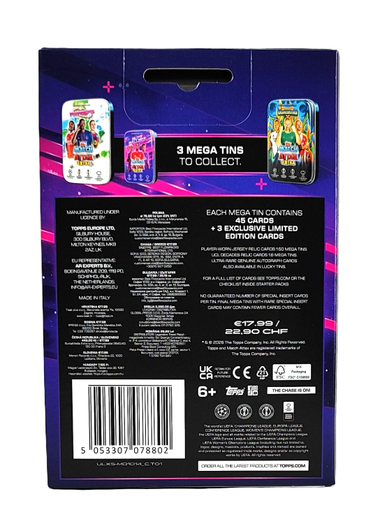 Match Attax Extra 2025/26 mega puszka