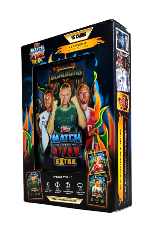 Match Attax Extra 2025/26 mega puszka