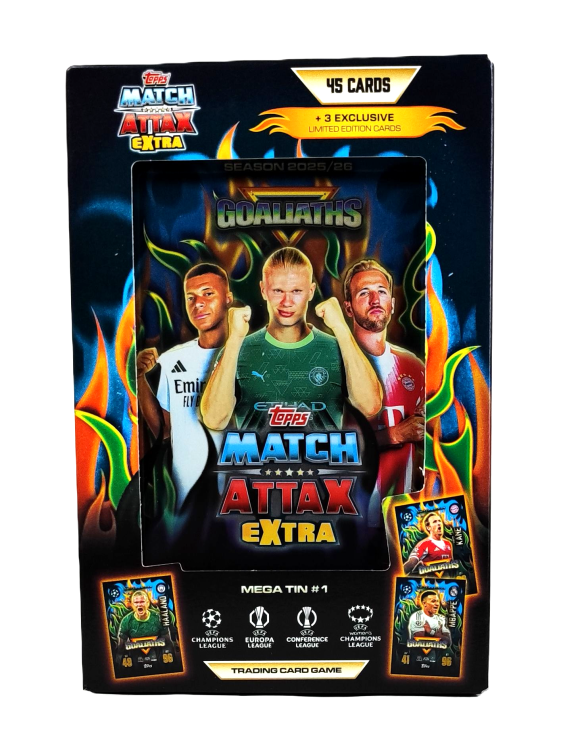 Match Attax Extra 2025/26 mega puszka