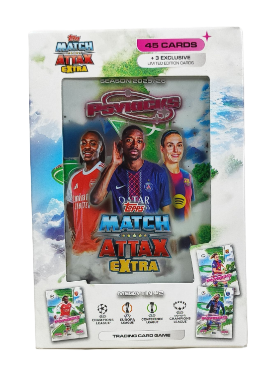 Match Attax Extra 2025/26 mega puszka