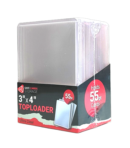 Toploader 55PT 3"x4" Ultra Clear 25 szt. SCS