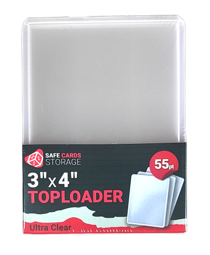 Toploader 55PT 3"x4" Ultra Clear 25 szt. SCS