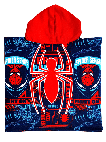 Ponczo kąpielowe Marvel Spider-Man 50 x 100 cm