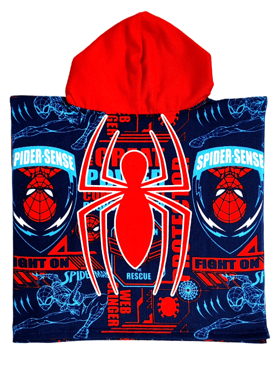 Ponczo kąpielowe Marvel Spider-Man 50 x 100 cm