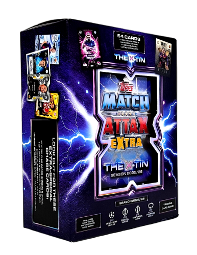 Match Attax Extra 2025/26 - The X-Tin