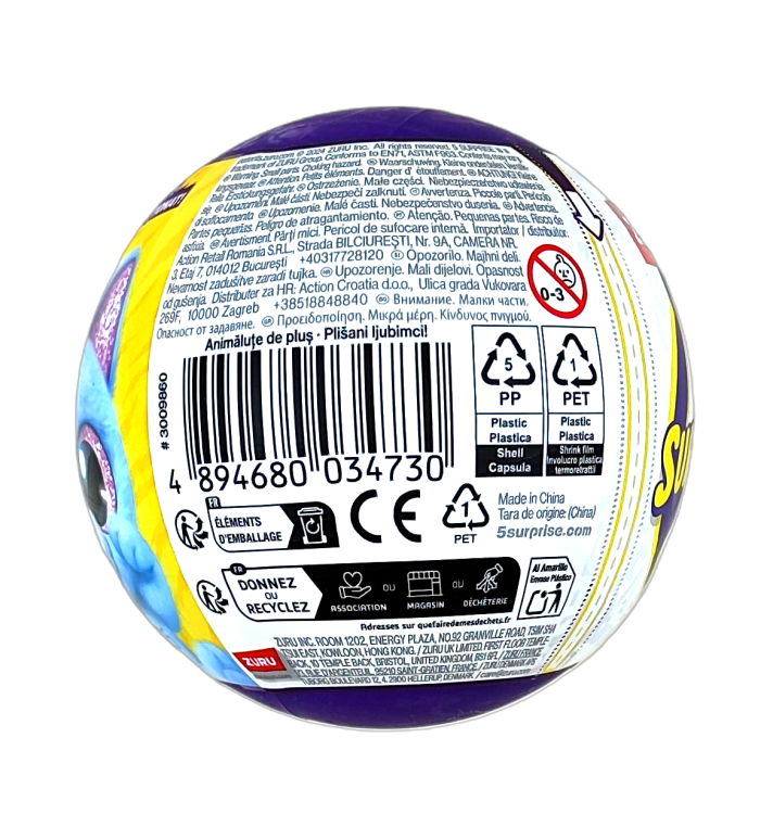 Kula niespodzianka ZURU Plushy Pets! 5 Surprise seria 2