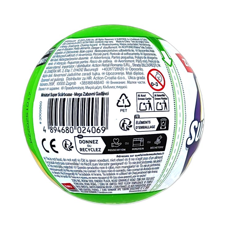 Kula niespodzianka ZURU Mega Gross Minis 5 Surprise