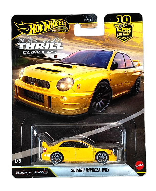 Hot Wheels Kultowe auta Subaru Impreza WRX