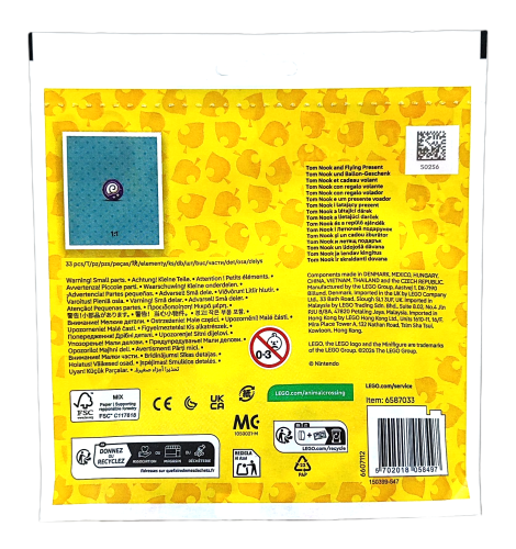 LEGO Crossing Tom Nook i latający prezent 30731