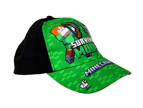 Czapka z daszkiem Minecraft - Survival Mode! - 54 cm