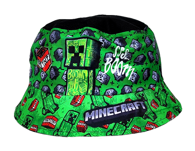 Kapelusz Minecraft -SSS... Boom - 54 cm