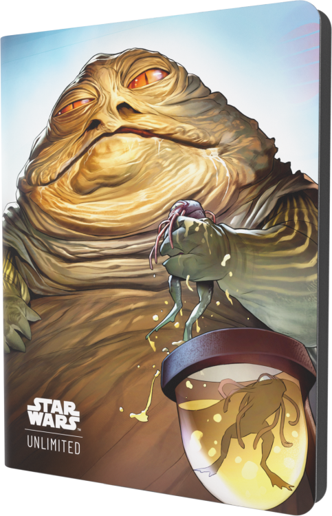 Album Gamegenic: Star Wars Unlimited Card Game - 18-Pocket - Leia Organa/Jabba the Hutt