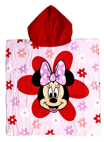 Ponczo kąpielowe Myszka Minnie 60 x 60 cm