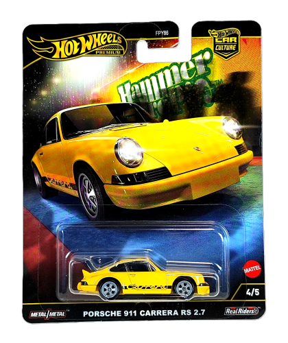 Hot Wheels Premium Car Culture - Porsche 911 Carrera RS 2.7