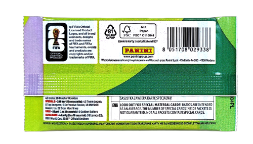 Panini Fifa World Cup 2026 Saszetka z kartami