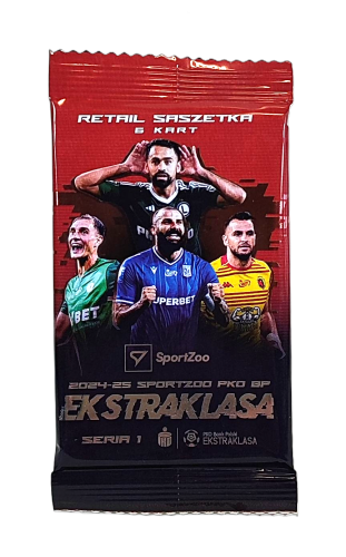 SportZoo Ekstraklasa 24/25 Saszetka z kartami seria 1