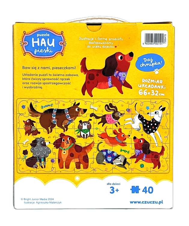 CzuCzu Puzzle 40 Hau Pieski