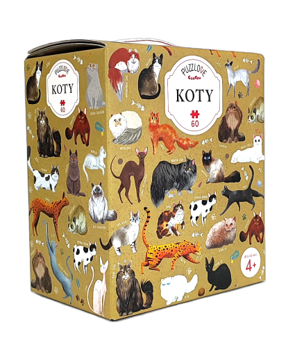 Puzzle 60 Puzzlove Koty
