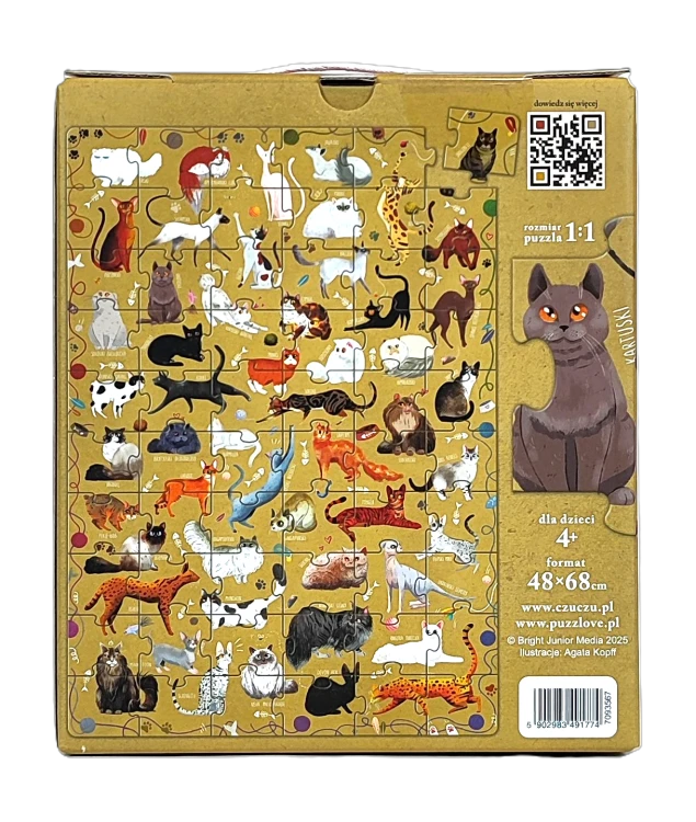 Puzzle 60 Puzzlove Koty
