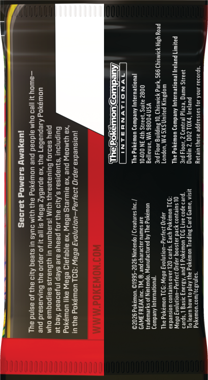 Pokémon TCG: Mega Evolution - Perfect Order - Booster Box