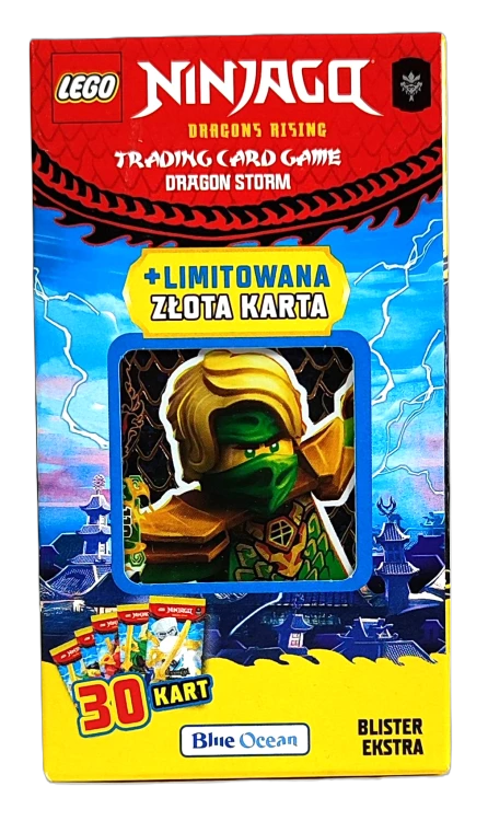 Blister II Lego Ninjago TCG seria 11 - Dragon Storm