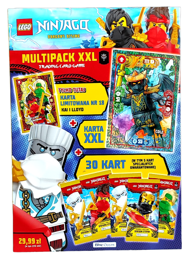 Multipack XXL Lego Ninjago TCG seria 11 - Dragon Storm.