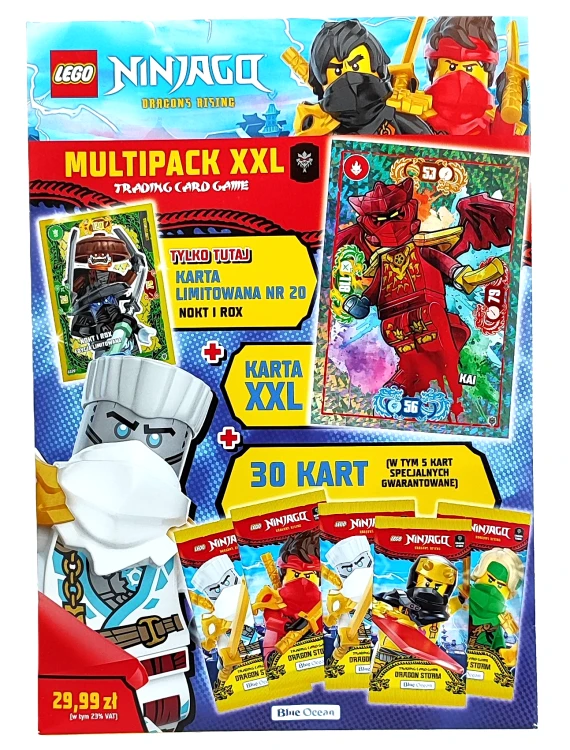 Multipack XXL Lego Ninjago TCG seria 11 - Dragon Storm.