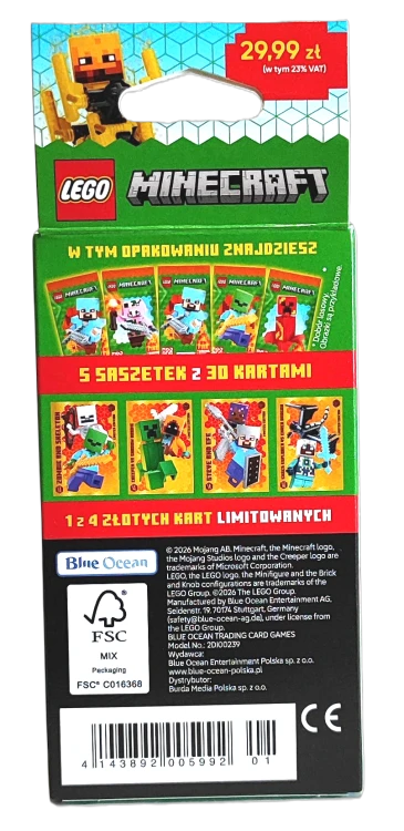 LEGO Minecraft TCC seria 3 blister
