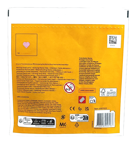 LEGO Creator Cute Ester Bunny 30716