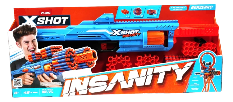 Pistolet ZURU X-SHOT Insanity Berzerko