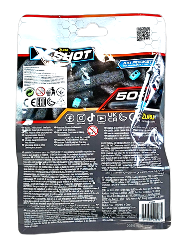 Zuru X-Shot Excel zestaw 50 strzałek