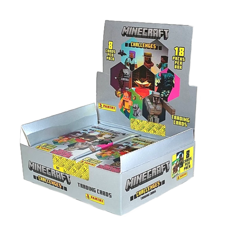 Karty Panini Minecraft. - Booster box (18)