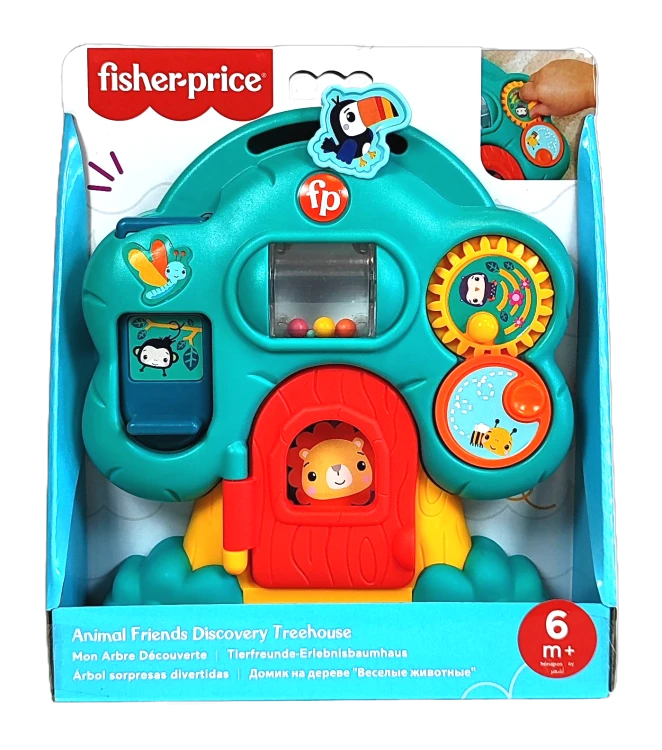 Fisher-Price aktywny domek na drzewie dla maluszka