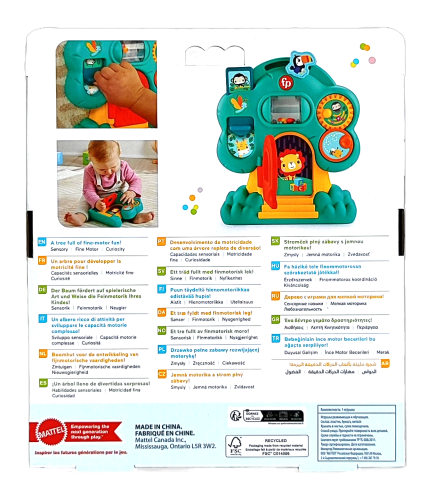 Fisher-Price aktywny domek na drzewie dla maluszka