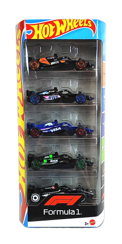 Hot Wheels Formuła 1 zestaw 5pak