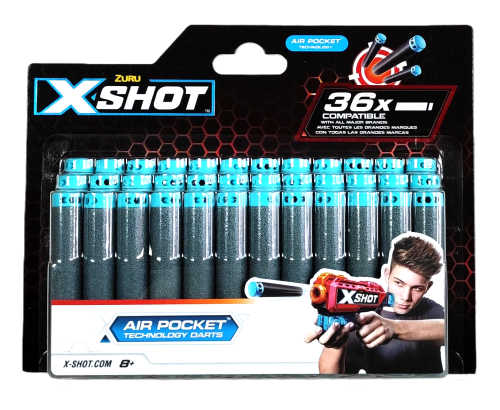 Zuru X-Shot Air Pocket zestaw 36 strzałek