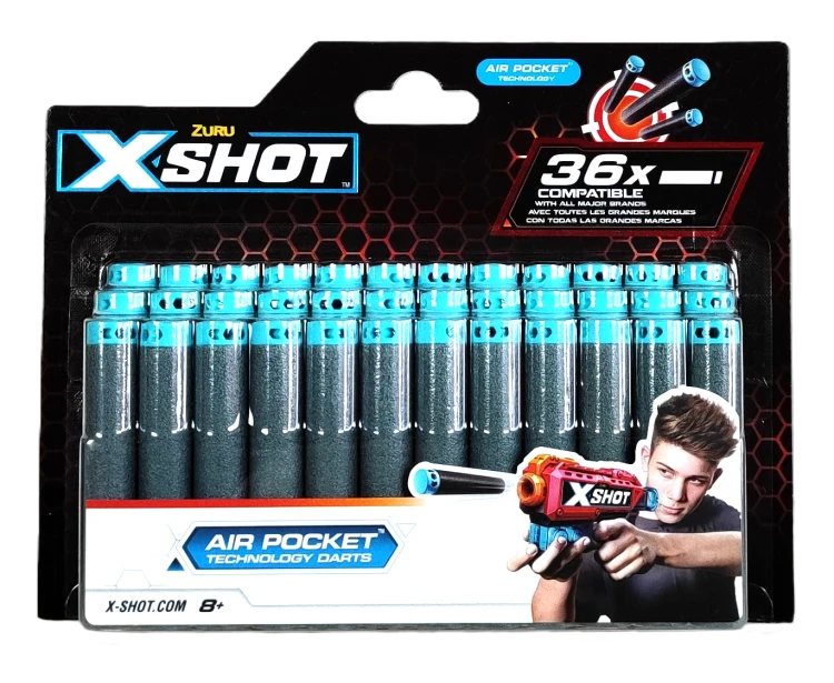 Zuru X-Shot Air Pocket zestaw 36 strzałek