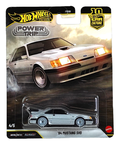 4/5 Hot Wheels Premium Power Trip - '84 Mustang SVO