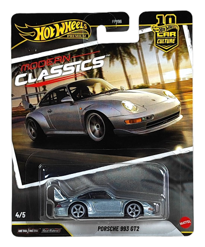4/5 Hot Wheels Premium Modern Classic - Porsche 993 GT2