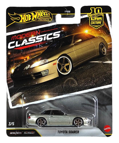 3/5 Hot Wheels Premium Modern Classic - Toyota Soarer