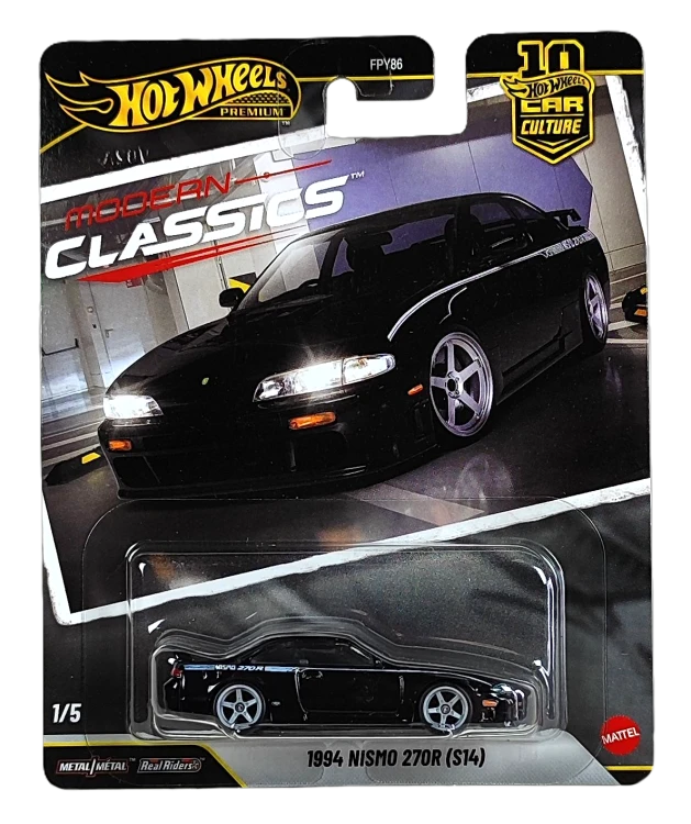 1/5 Hot Wheels Premium Modern Classic - 1994 Nismo 270R (S14)