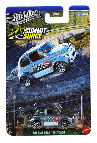 5/5 Hot Wheels Silver Series Summit '60S FIAT Modificado