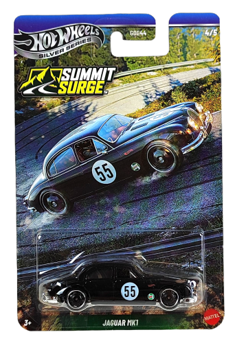 4/5 Hot Wheels Silver Series Summit Jaguar MK1