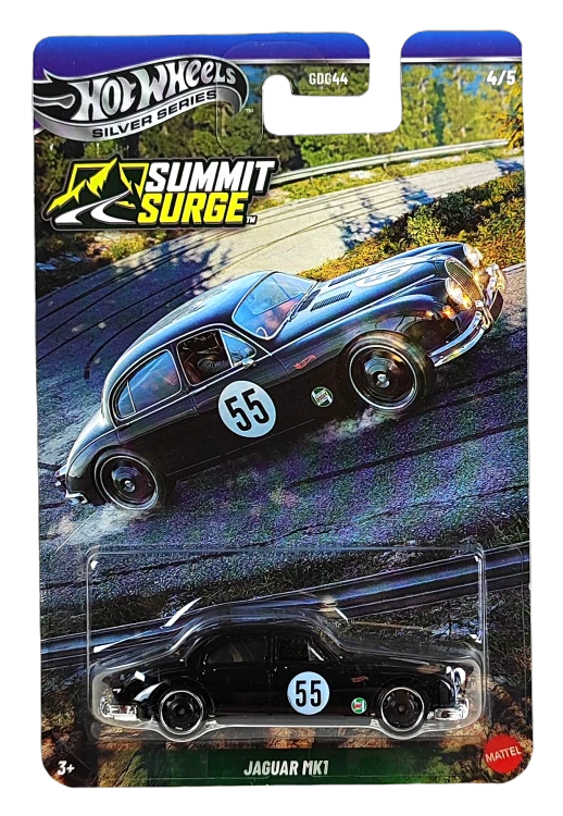 4/5 Hot Wheels Silver Series Summit Jaguar MK1