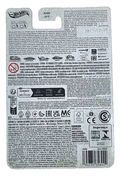 4/5 Hot Wheels Silver Series Summit Jaguar MK1