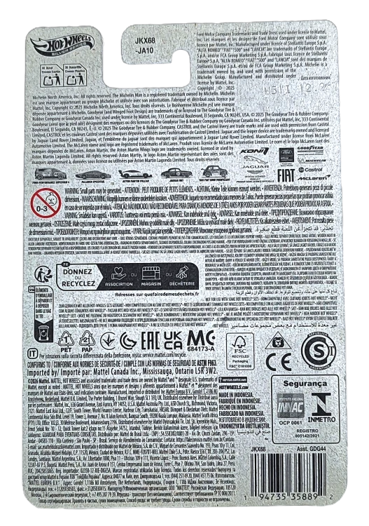 3/5 Hot Wheels Silver Series Summit Aston Martin Vulcan