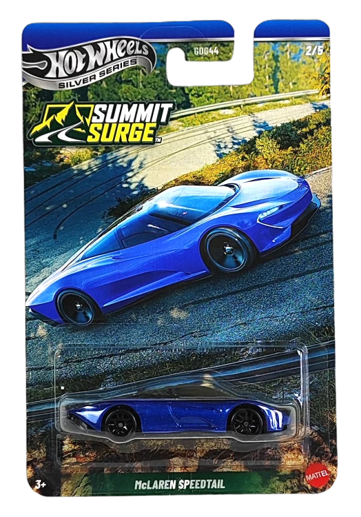 2/5 Hot Wheels Silver Series Summit McLaren Speedtail
